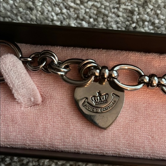 Juicy Couture Silver Charm Bracelet with Colorful Charms - Picture 2 of 7